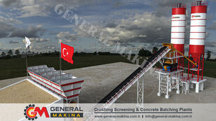 GENERAL MAKİNA Royal 150 High Capacity Concrete Batching Plant neuf