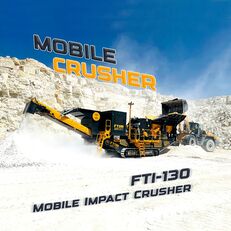 concasseur mobile FABO FTI-130 MOBILE IMPACT CRUSHER 400-500 TPH | AVAILABLE IN STOCK neuf