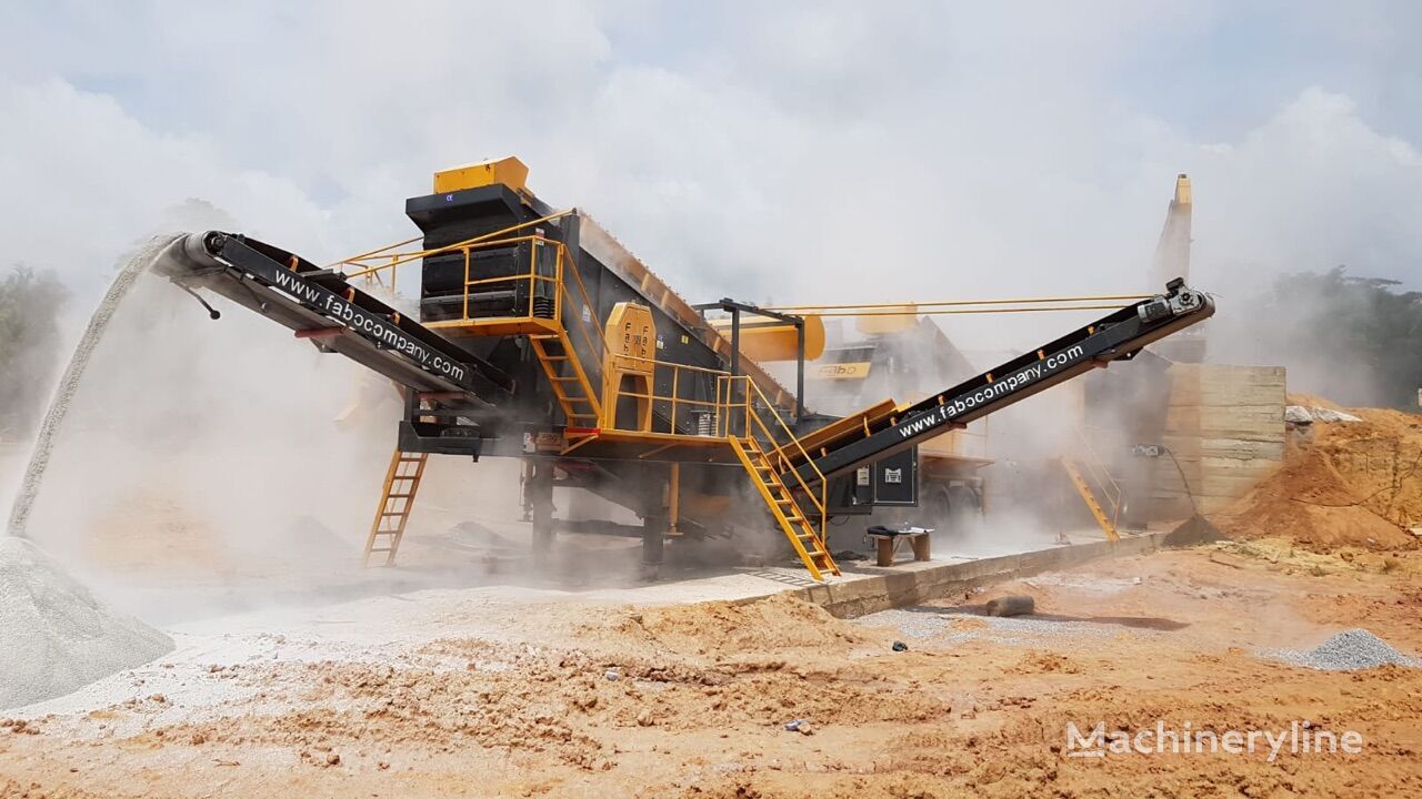 concasseur mobile FABO MOBILE CRUSHING AND SCREENING PLANT - STOCK - SPECIAL DISCOUNT neuf