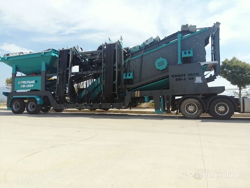 laveur de sable Constmach Stock Delivery Mobile Screening Plant | High Quality and Capacit neuf