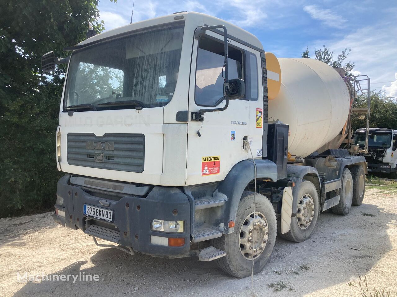 camion malaxeur MAN TGA 32.360