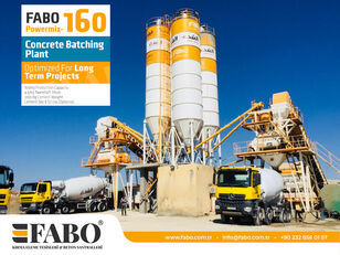 centrale à béton FABO POWERMIX-160 STATIONARY CONCRETE BATCHING PLANT neuve