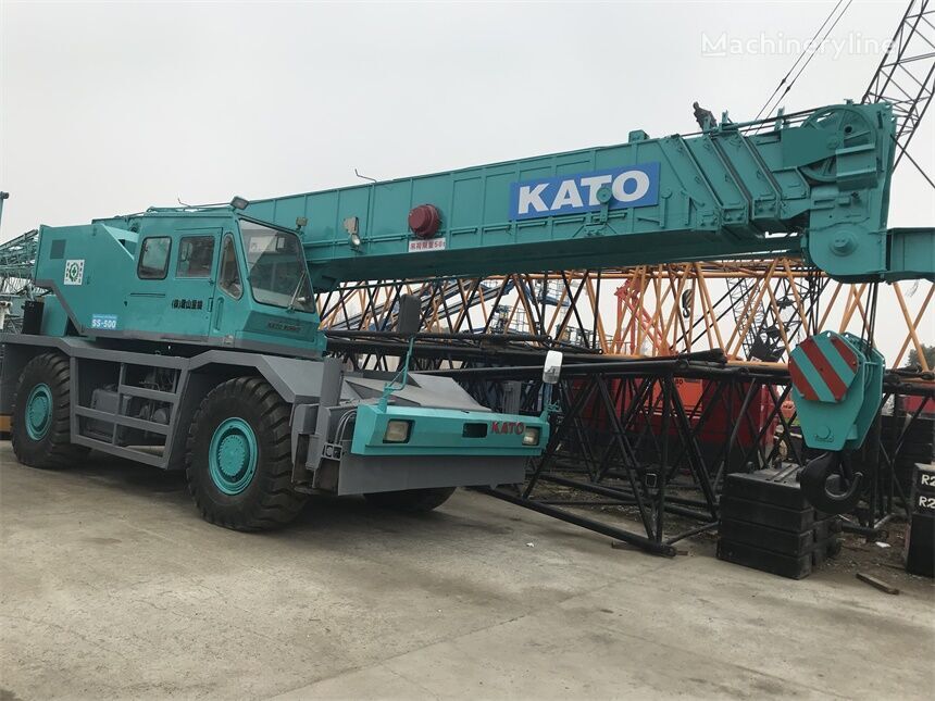 grue mobile Kato KR500H 50TONS Japan original used rough terrain crane