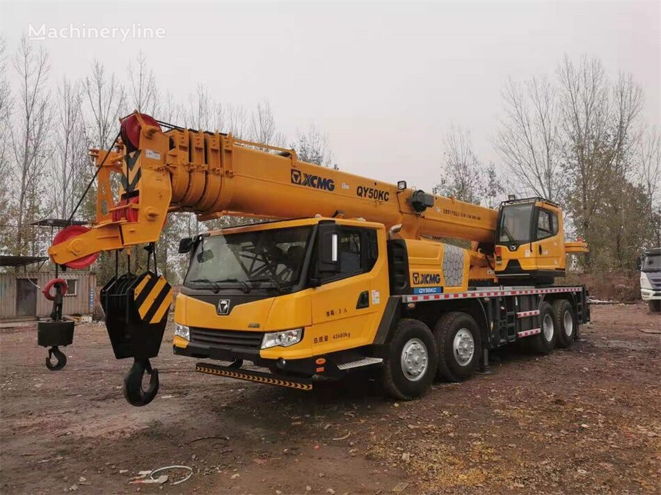 grue mobile XCMG QY50KC 50Ton Used good Truck crane Price cheap