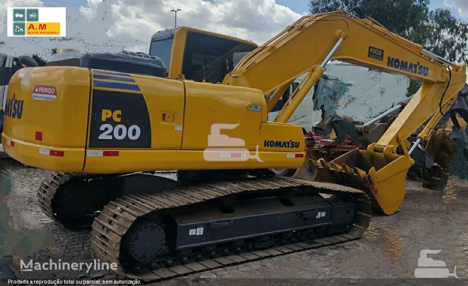 pelle sur chenilles Komatsu PC200