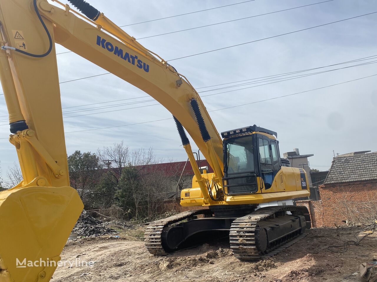 pelle sur chenilles Komatsu PC350