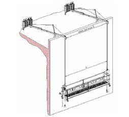 plate-forme suspendue FIXAPOUTRE