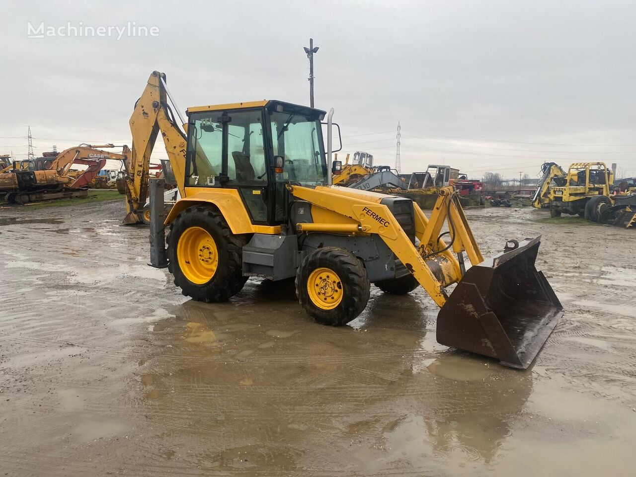 tractopelle Fermec 760 (For parts ) pour pièces détachées