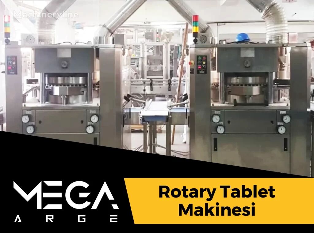 autre équipement pour transformation alimentaire Rotary Tablet Makinesi