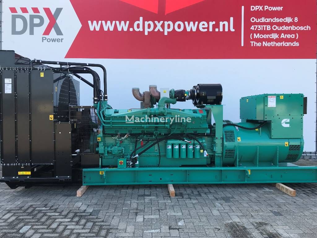 groupe électrogène diesel Cummins C1675D5A - 1.675 kVA Generator - DPX-18534-O neuf