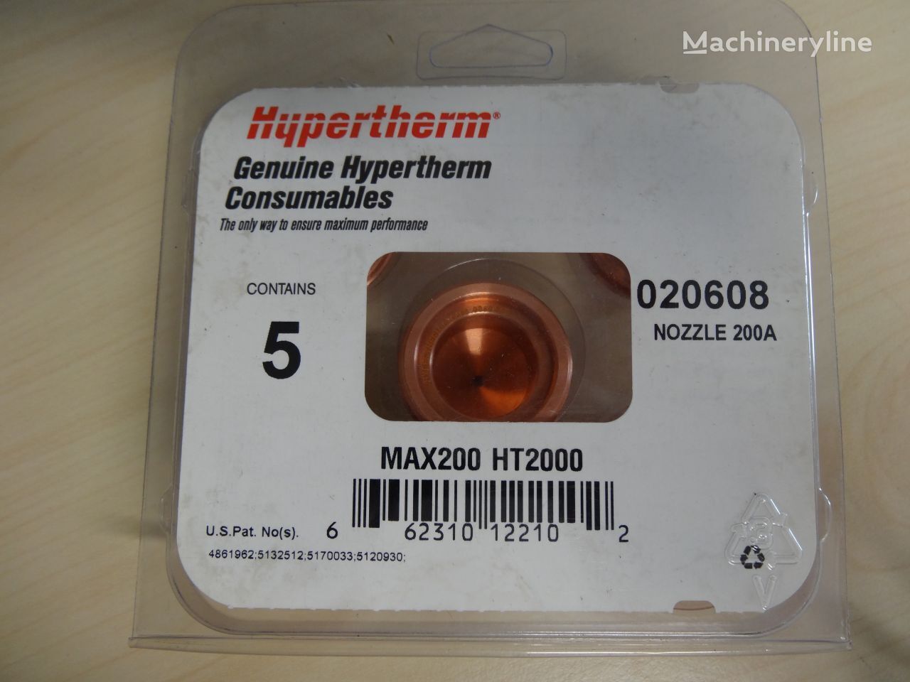 Hypertherm 020608 pour machine à métaux